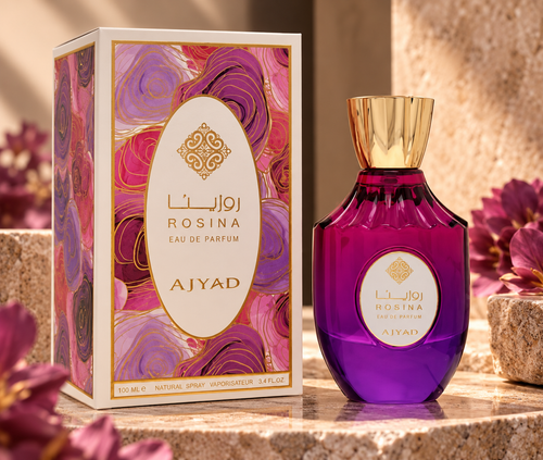 Ajyad Rosina by Ajyad Eau De Parfum Spray 3.4 oz