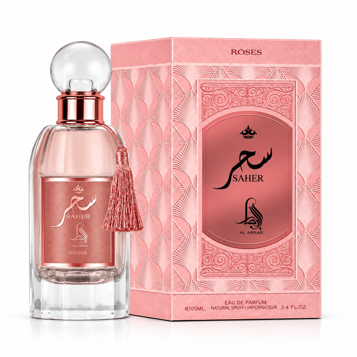 Al Absar Saher Roses Eau de Parfum 100ml – Mujer