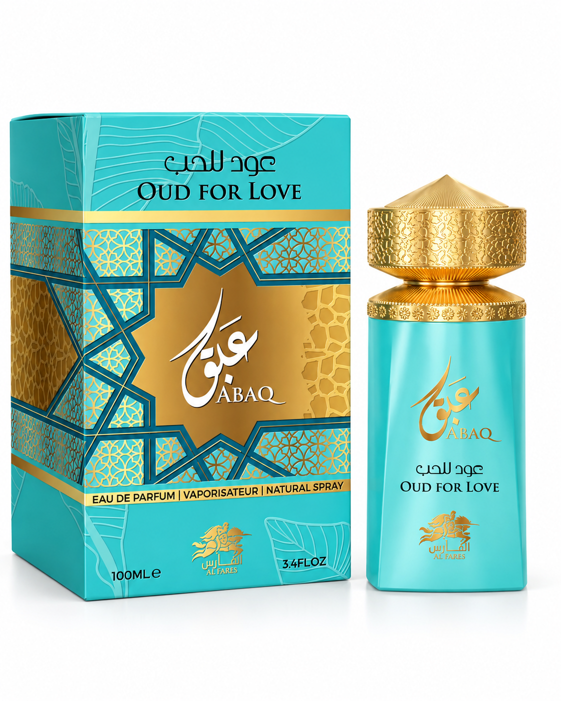 Al Fares Abaq Oud For Love Eau de Parfum 100ml – Mujer