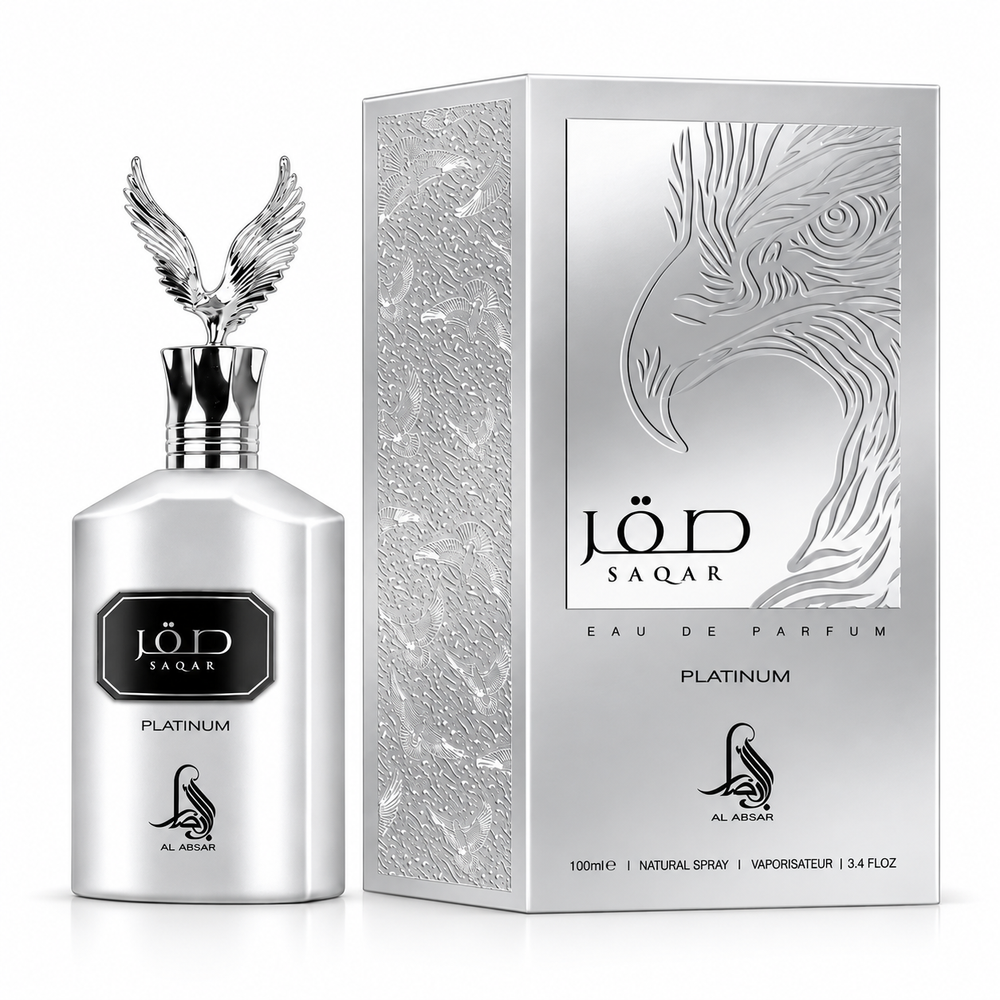 Al Absar Saqar Platinum Eau de Parfum 100ml – Hombre
