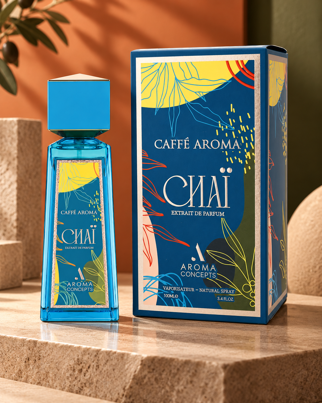 Aroma Concepts Caffè Aroma Chai Extrait de Parfum 100ml – Unisex