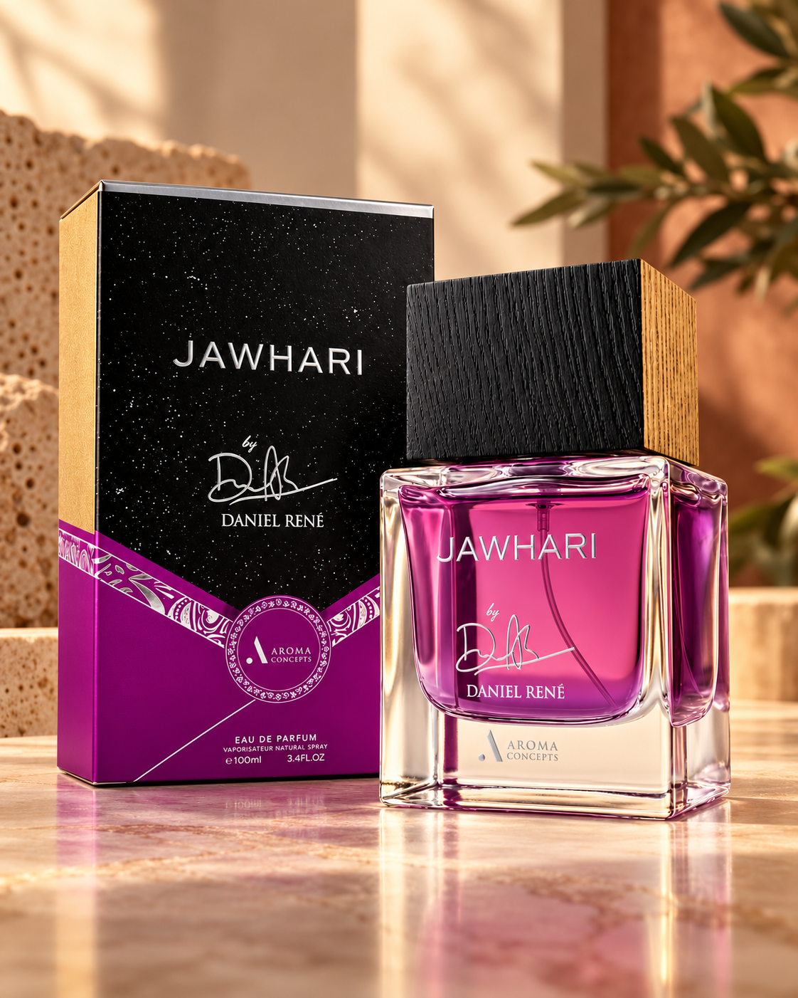 Aroma Concepts Jawhari by Daniel René Eau de Parfum 100 ml (3.4 fl oz) Unisex