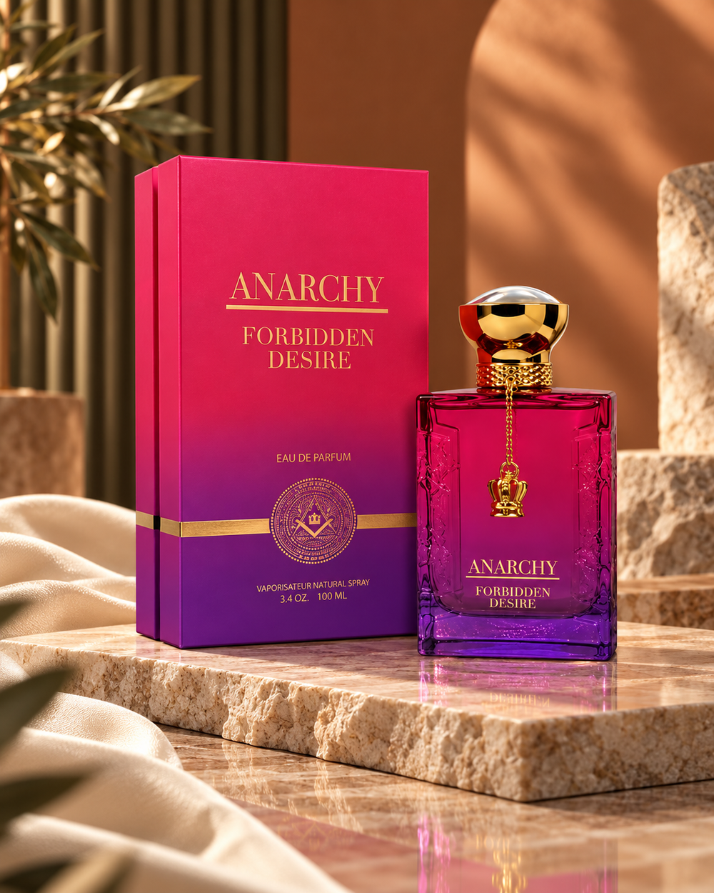 King of Kings Anarchy Forbidden Desire Eau de Parfum 100ml – Unisex