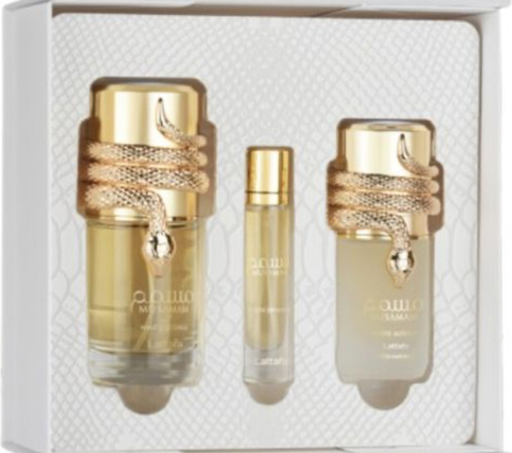 Musaman White Intense by Lattafa 3-piece set
