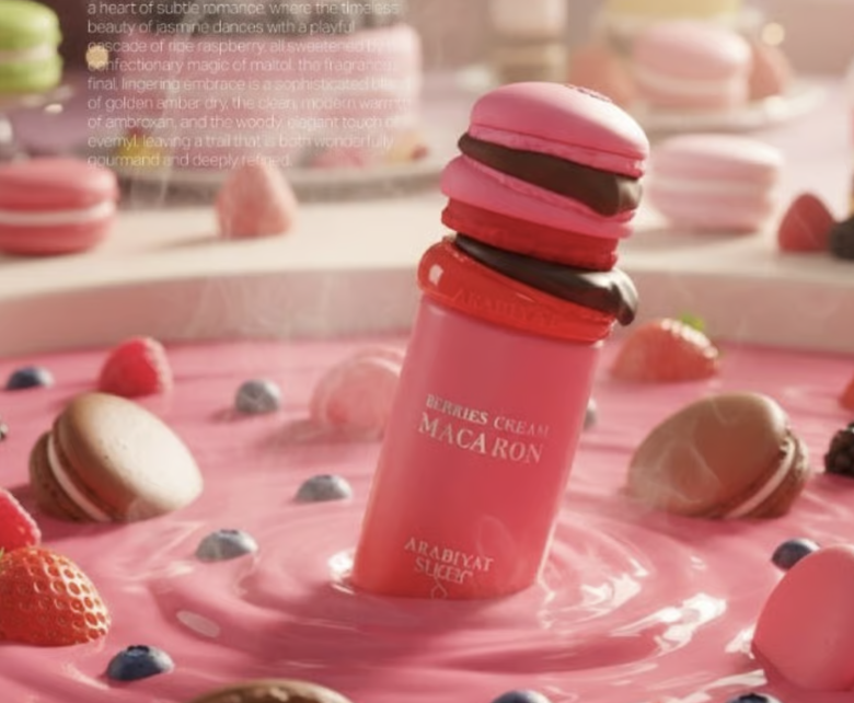Arabiyat Sugar Berries Cream Macaron Eau De Parfum