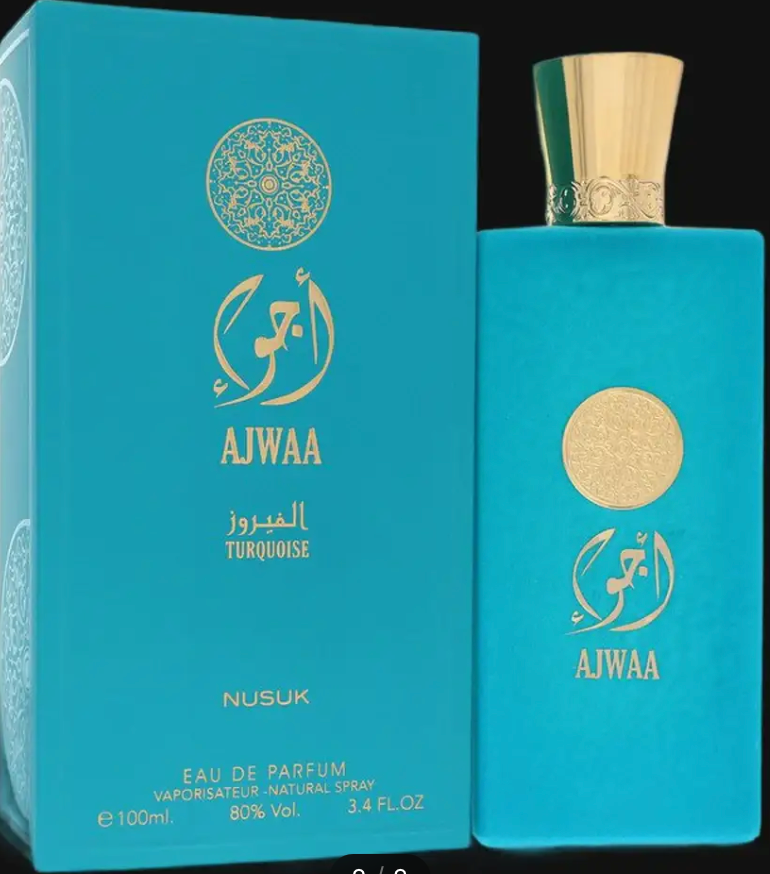 Ajwaa Turquoise unisex EDP -100 ml by Nusuk