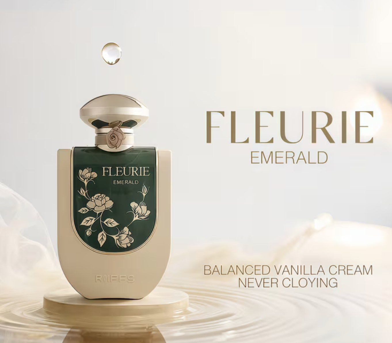 Riiffs Fleurie Emerald Green