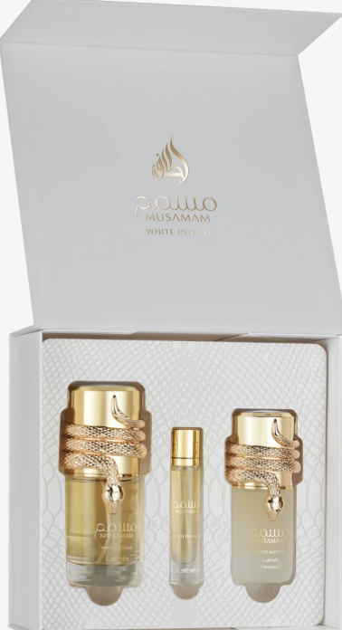 Musaman White Intense by Lattafa 3-piece set