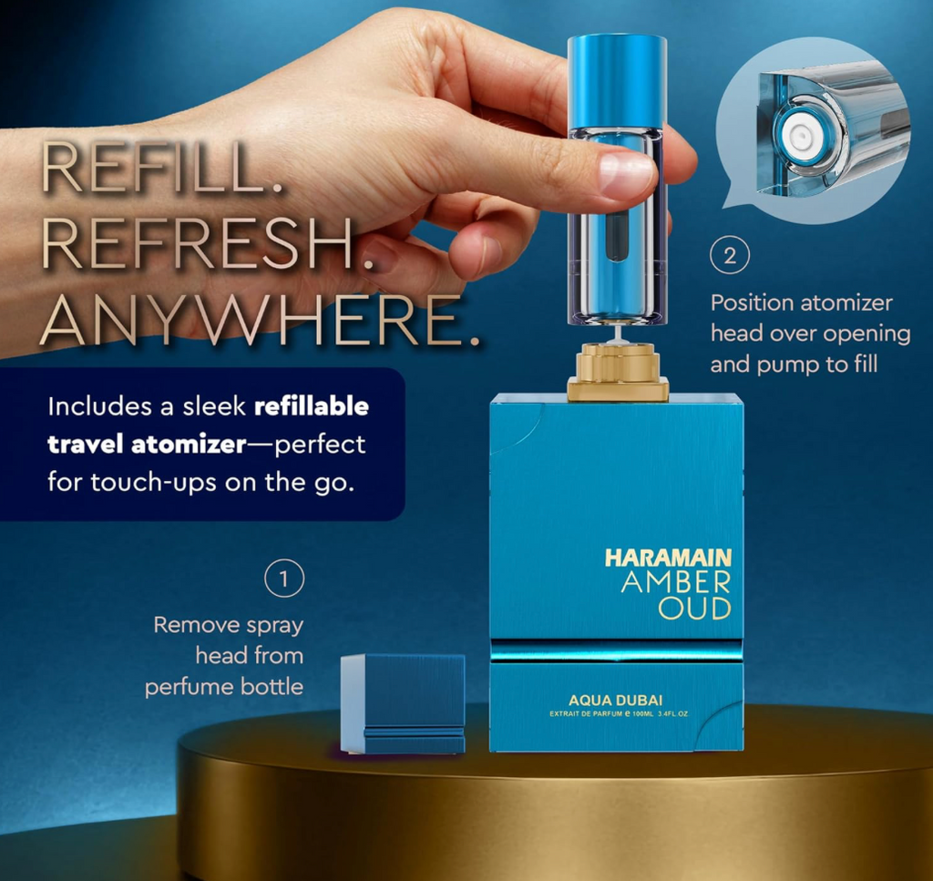 Amber Oud Aqua Dubai 100 ml by Al Haramain