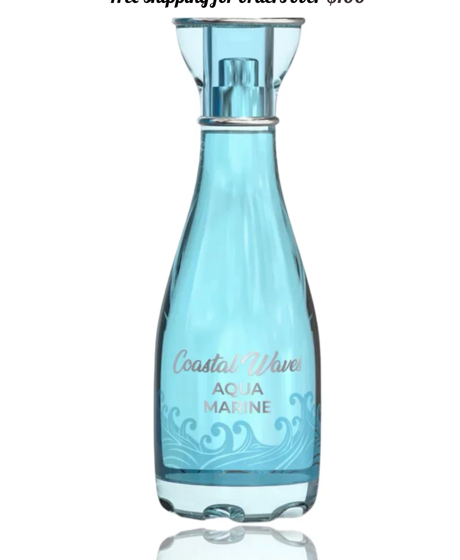 Coastal Waves Aqua Marine | Eau De Parfum  100 ml by Milestone