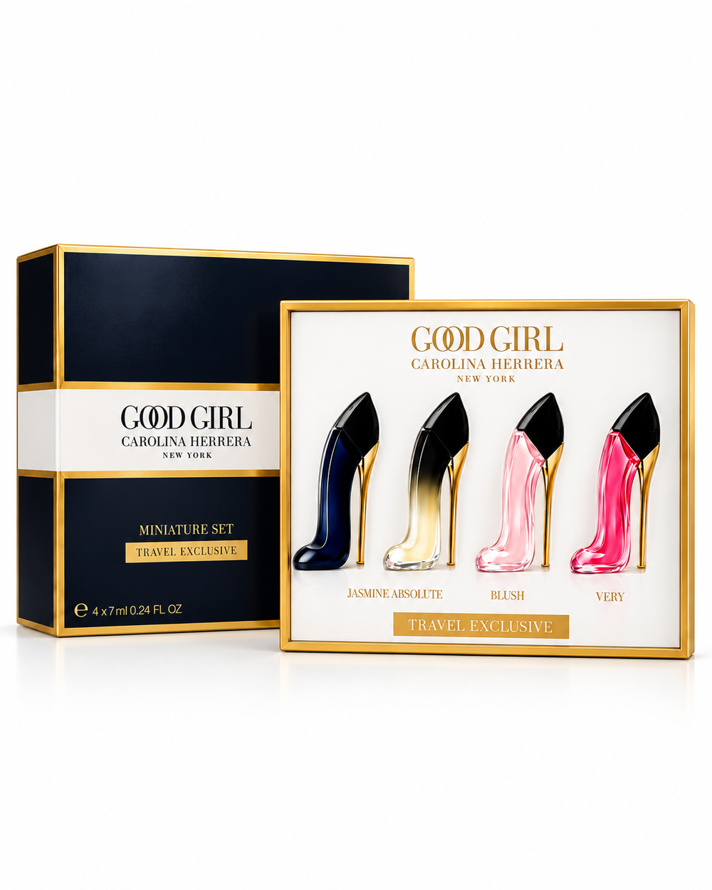 Carolina Herrera Good Girl Miniature Set Travel Exclusive Eau de Parfum 4 x 7 ml (0.95 fl oz) para Mujer