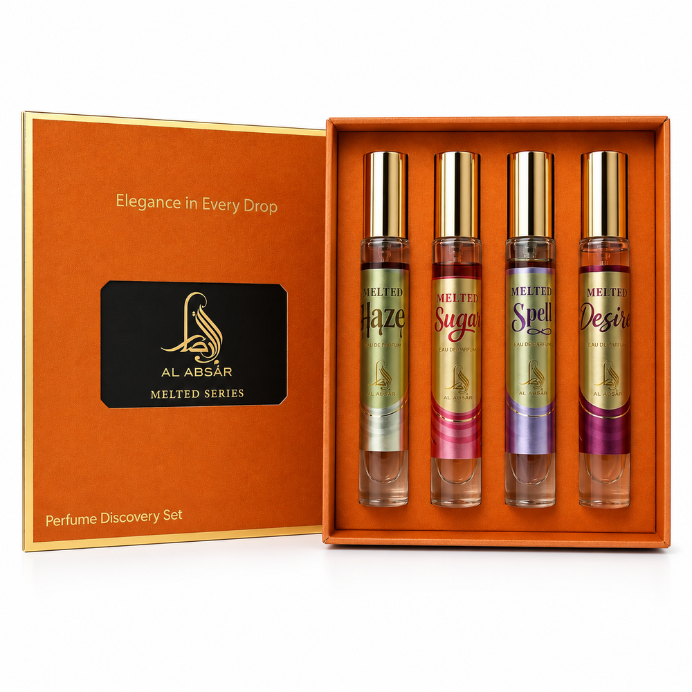 Al Absar Melted Series Perfume Discovery Set 4 x 10ml – Unisex