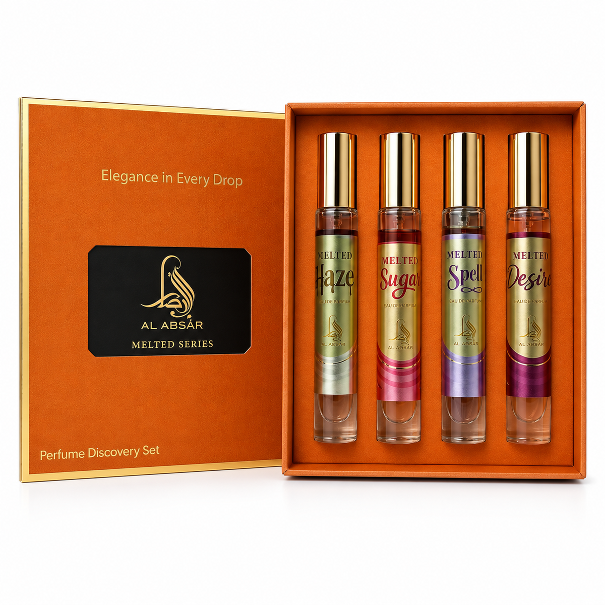 Al Absar Melted Series Perfume Discovery Set 4 x 10ml – Unisex
