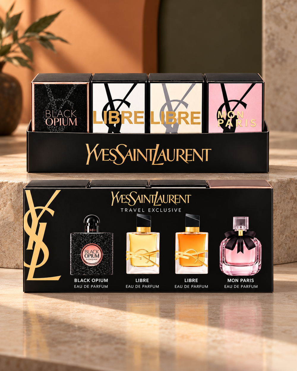 Yves Saint Laurent Mini Perfumes Travel Exclusive Set 4 x 7.5 ml (1.01 fl oz) para Mujer