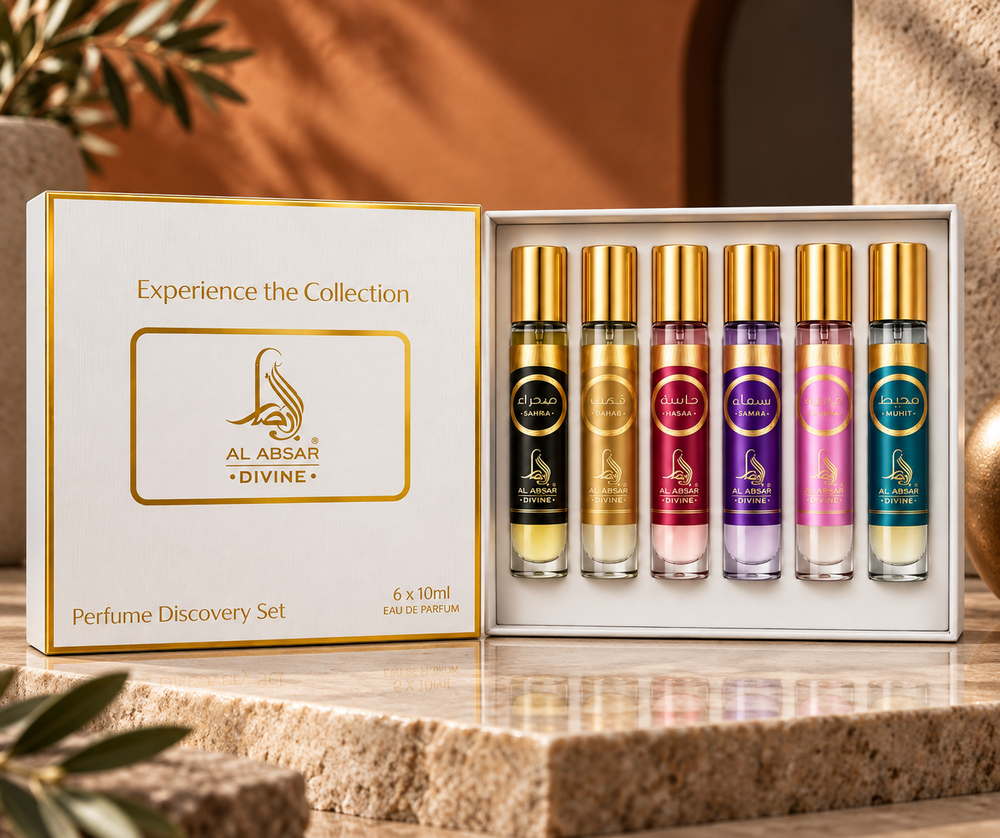 Al Absar Divine Series Perfume Discovery Set 6 x 10ml – Unisex