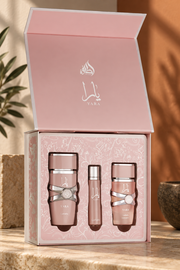 Yara Lattafa (pink claro) 3 Set