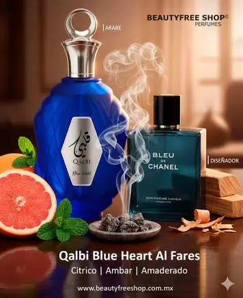 Qalbi Blue Hear 100 ml  by Al Fares Emper