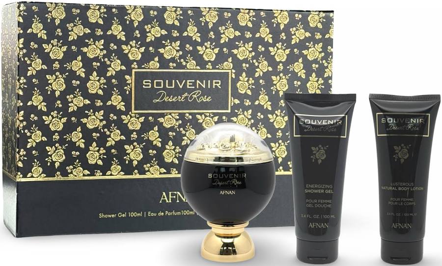 Souvenir Floral bouquet set Black  by Afnan