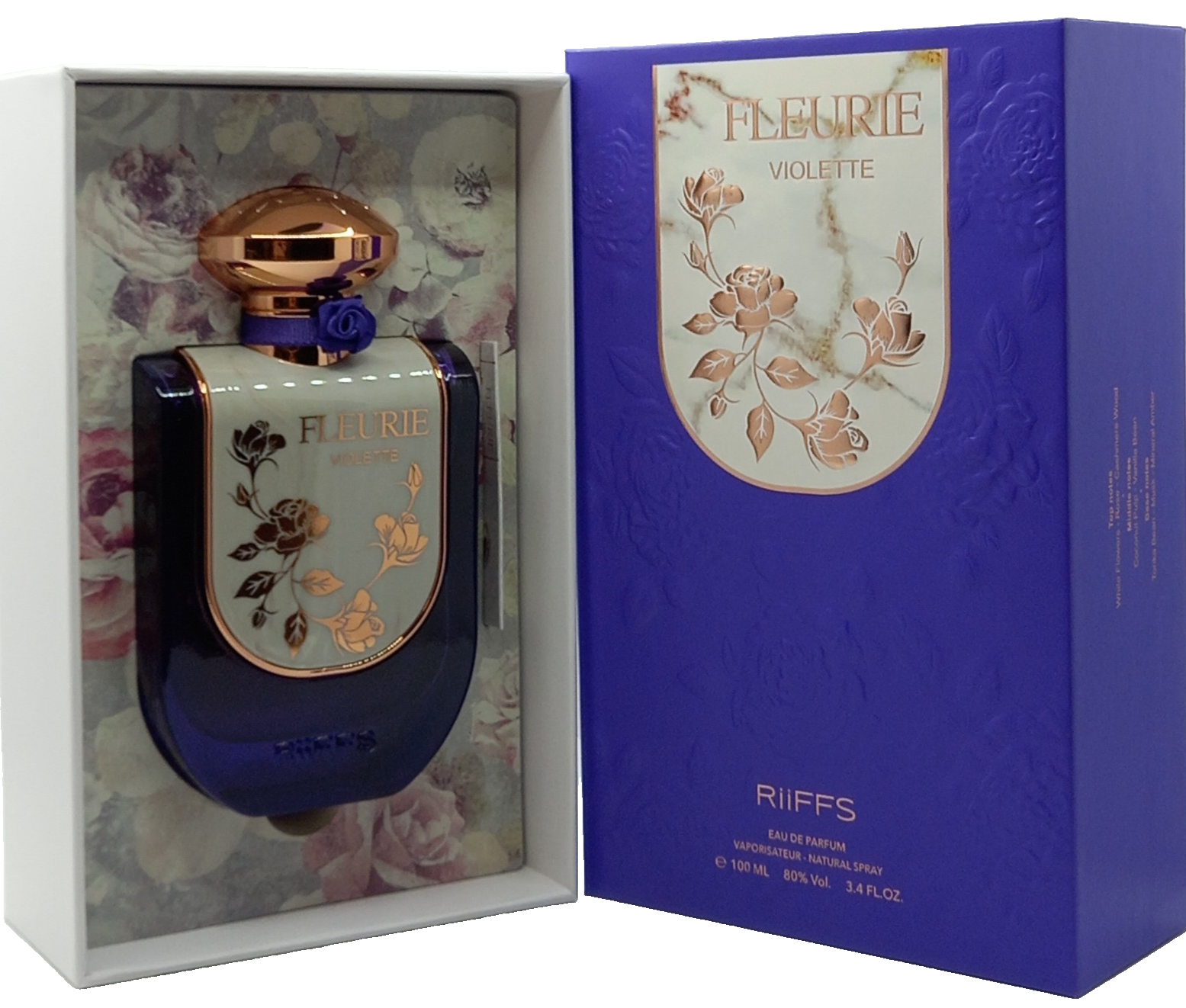 Fleurie Violette by RiiFFS EDP Eau De Parfum for Women - 100 ml