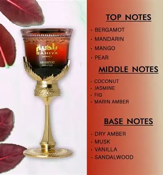 Bahiya Garnet 100 ml 3.4 Fl .oz for women  by Arabiyat Prestige