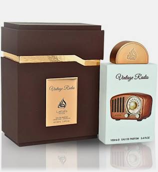Vintage Radio EDP Unisex -100 ml by Lattafa Pride