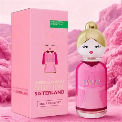 Benetton  Sisterland  Pink Raspberry -80 ml EAU de toilette