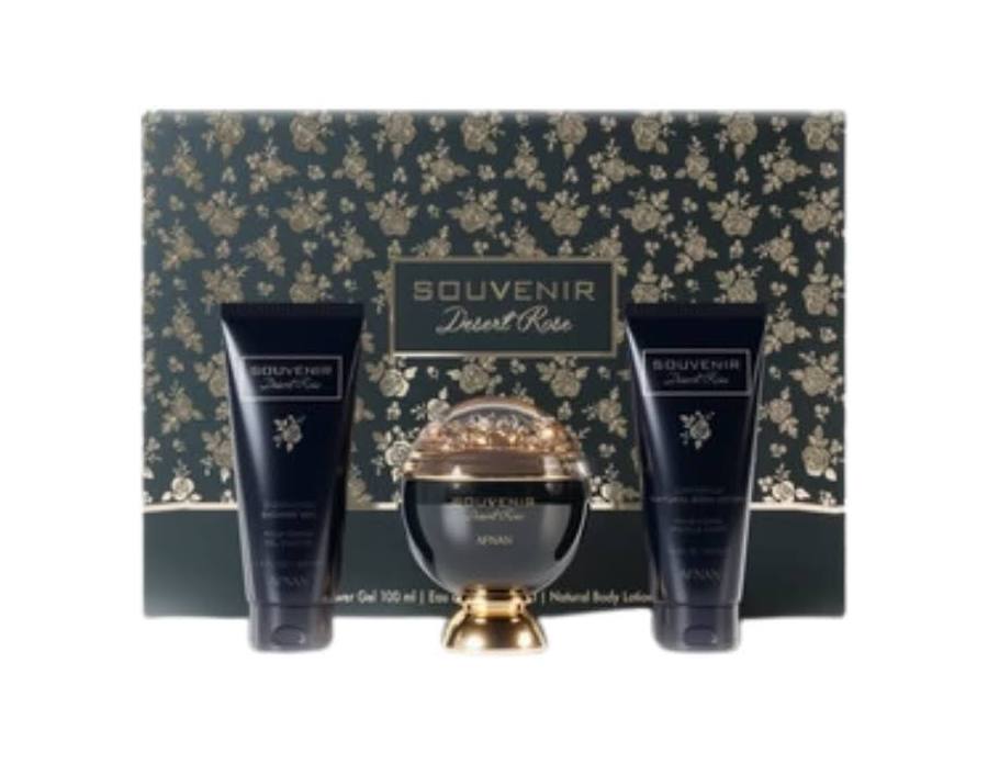 Souvenir Floral bouquet set Black  by Afnan