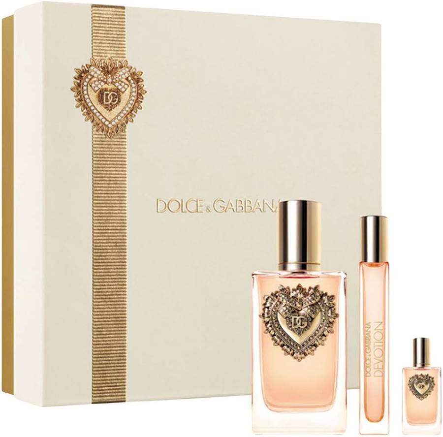 Dolce & Gabbana Devotion 100 ml EAU de Parfum + 10 ml EAU de P + 5 ml EAU. 3 pieces