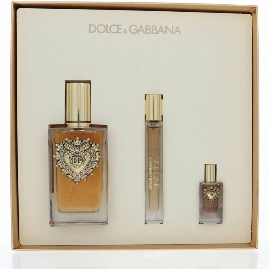 Dolce & Gabbana Devotion 100 ml EAU de Parfum + 10 ml EAU de P + 5 ml EAU. 3 pieces