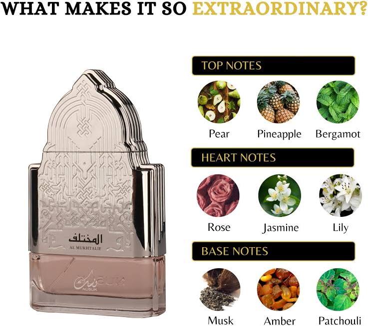 Al Mukhtalif women EDP - 100 ml by Nusuk